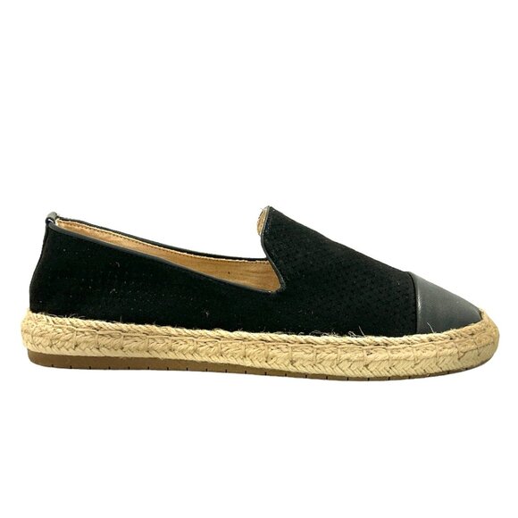 Charter Club JONII Flats Comfort Women's Espadrille Black Size 9 - Picture 2 of 6